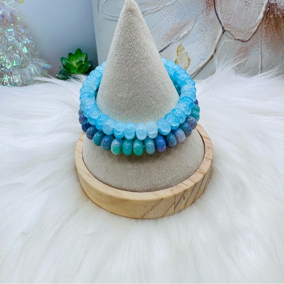 Tourmaline Stone Beaded Bracelet Duo - Picture 2 of 5